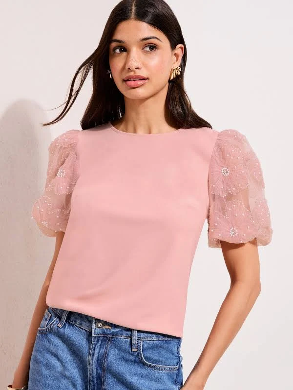 Blush Pink Top